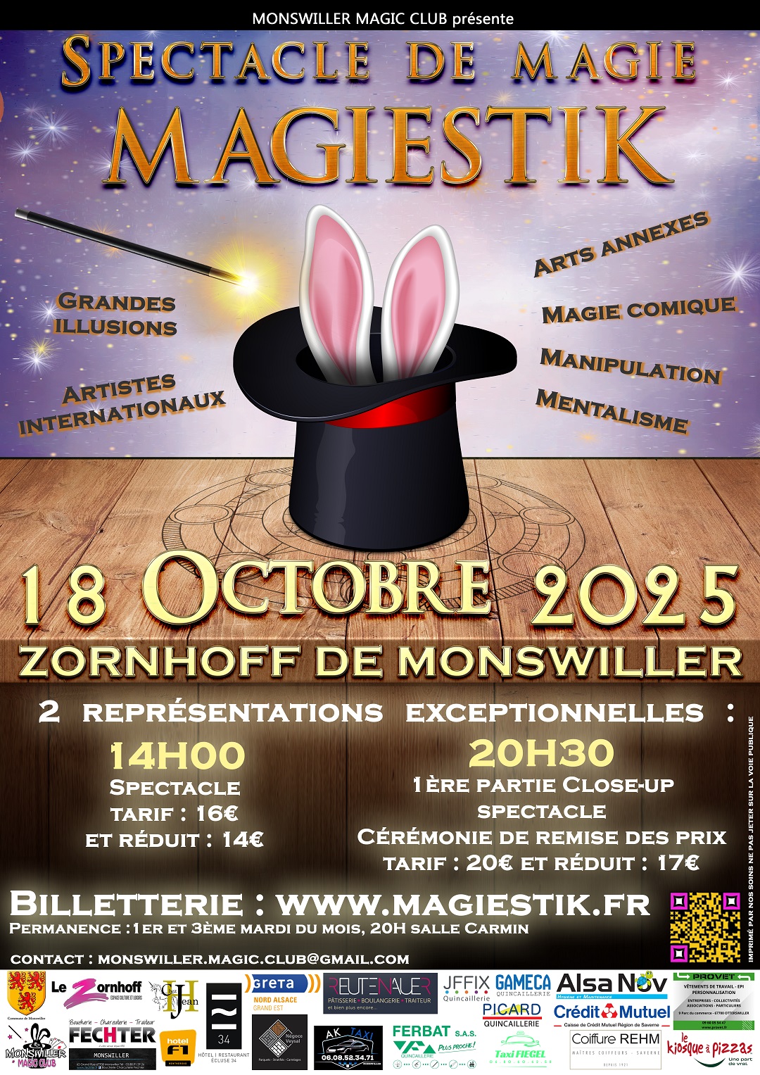Monswiller Magic Club Magiestik